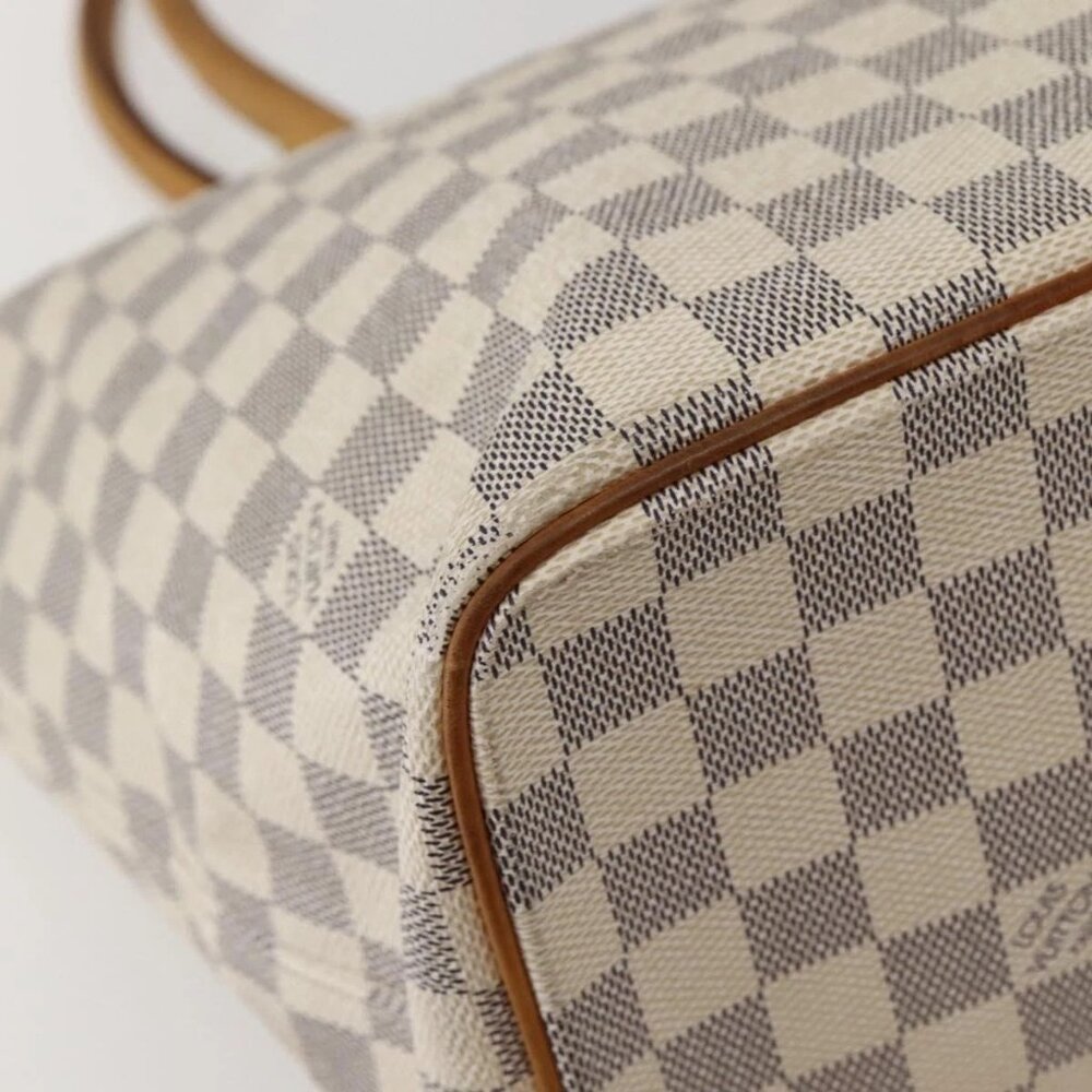 LOUIS VUITTON Damier Azur Saleya MM Tote Bag N51185 LV Auth 143835 - Picture 4 of 16